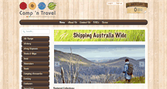 Desktop Screenshot of campntravel.com.au